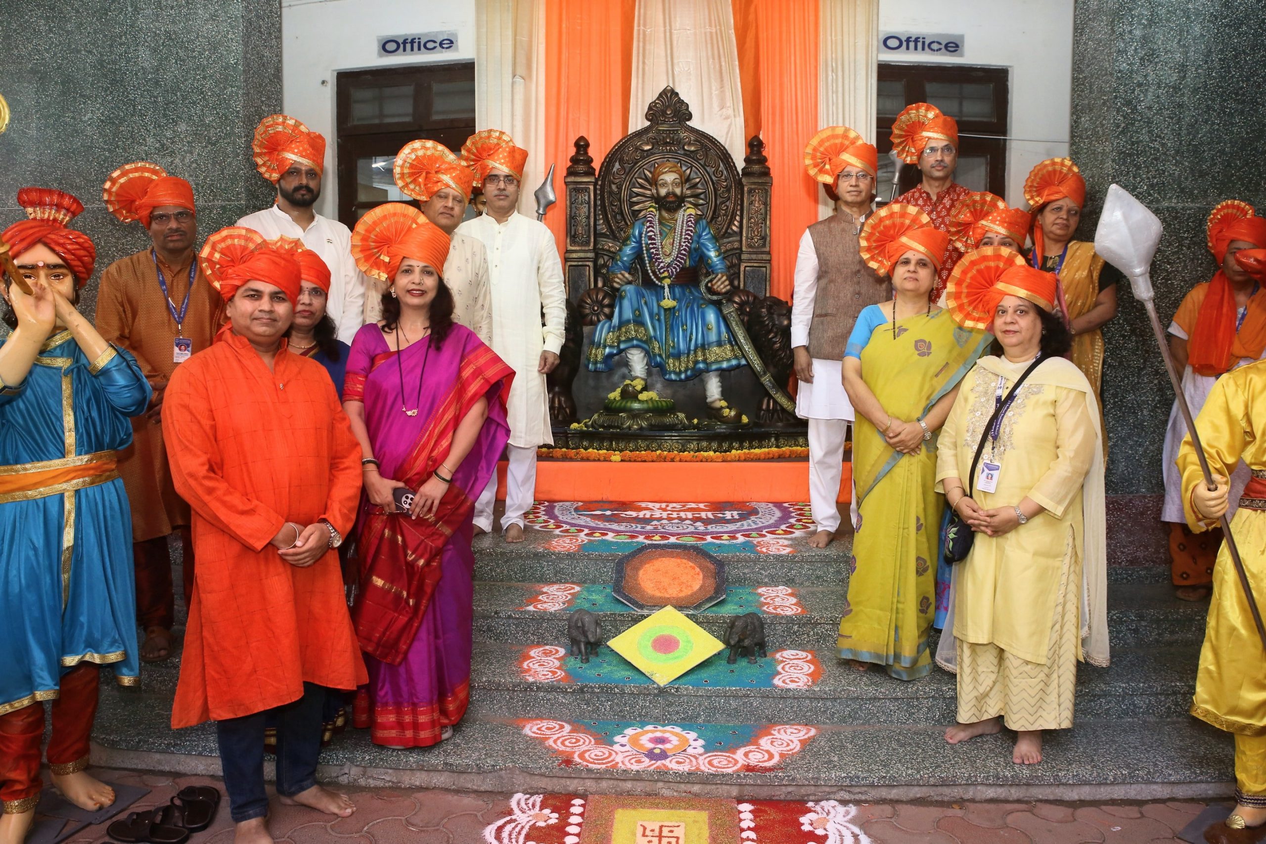 महाराष्ट्र शासनाच्या सांस्कृतिक कार्य विभाग, सांस्कृतिक कार्य संचालनालय, विवेक व्यासपीठ आणि कीर्ती एम. डुंगरसी महाविद्यालय यांच्या संयुक्त विद्यमाने आयोजित श्रीशिवराज्याभिषेक सोहळा २०२६